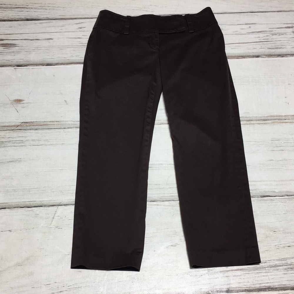 Ann Taylor Pants Bottoms Trousers 0 Stretch Dress Black LINDSAY